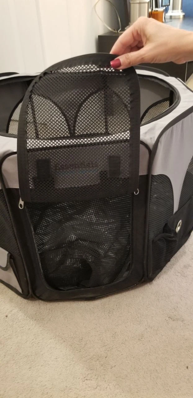 Essentials foldable pet playpen - photo 4