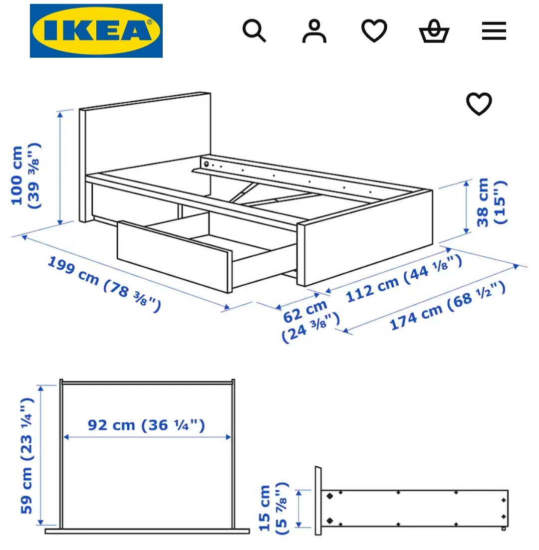 Delivery - ikea Twin Storage Bed - photo 5