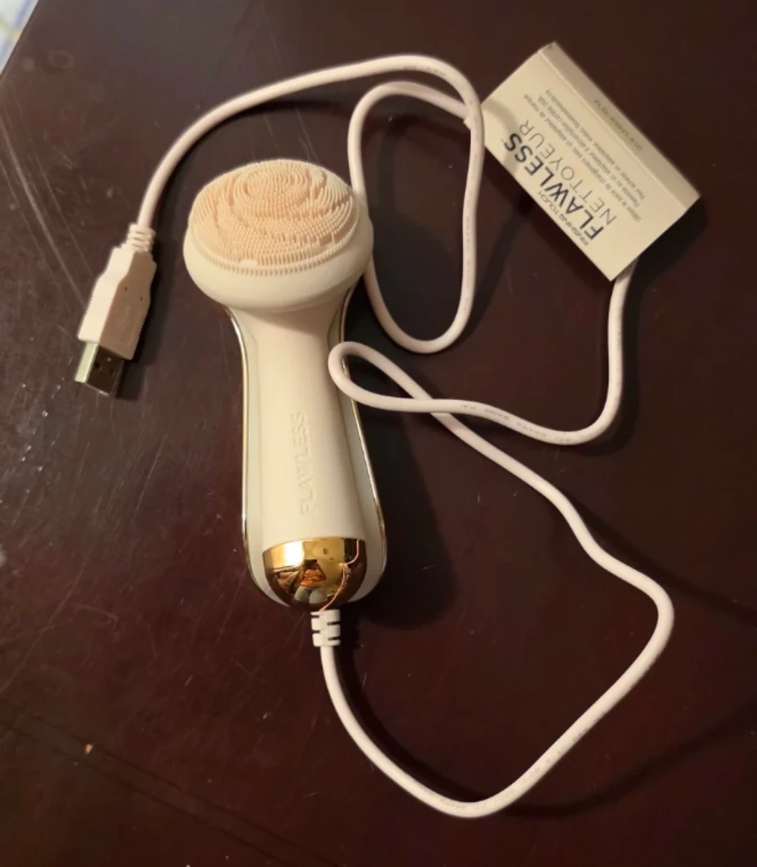 Finishing Touch Flawless Facial Cleanser & Massager - photo 2
