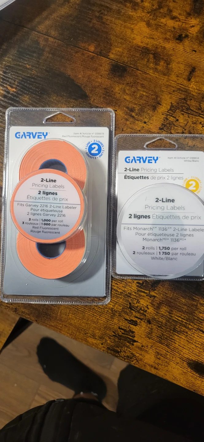 Garvey 2-Line Pricing Labeler and Labels - photo 3