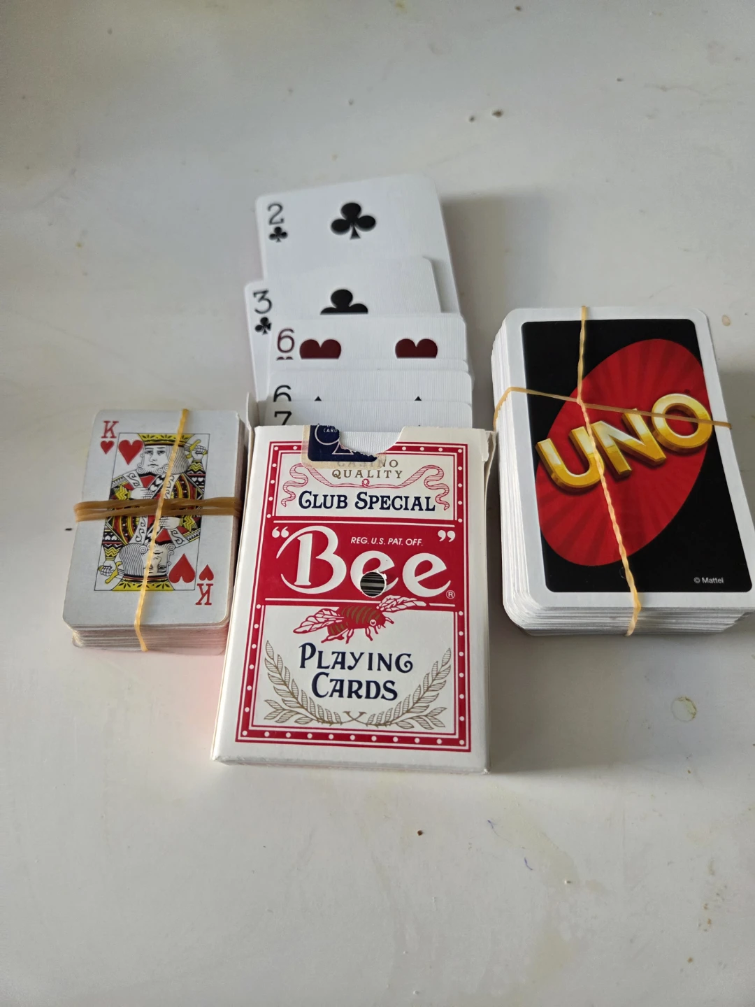 Bee Playing Cards and Uno Deck