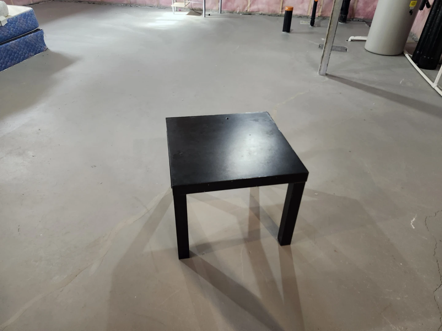 Two Black Side Tables