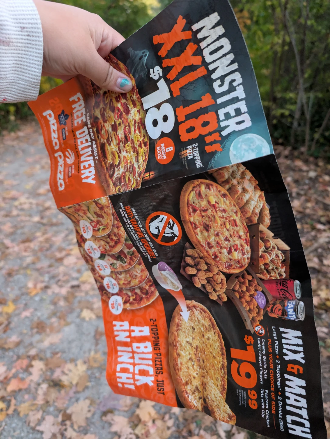 Pizza Pizza Promotional Flyer