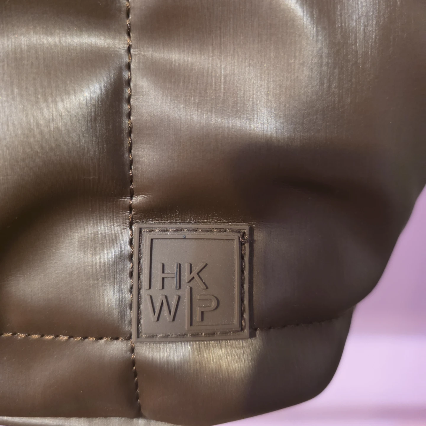 HKWP Puffer Chocolate Brown Bag - photo 3
