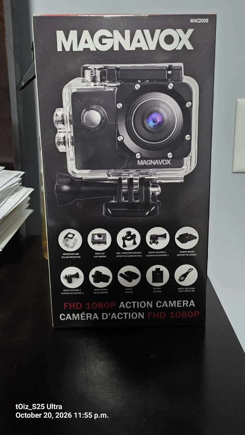 Magnavox FHD 1080P Action Camera MAC2005