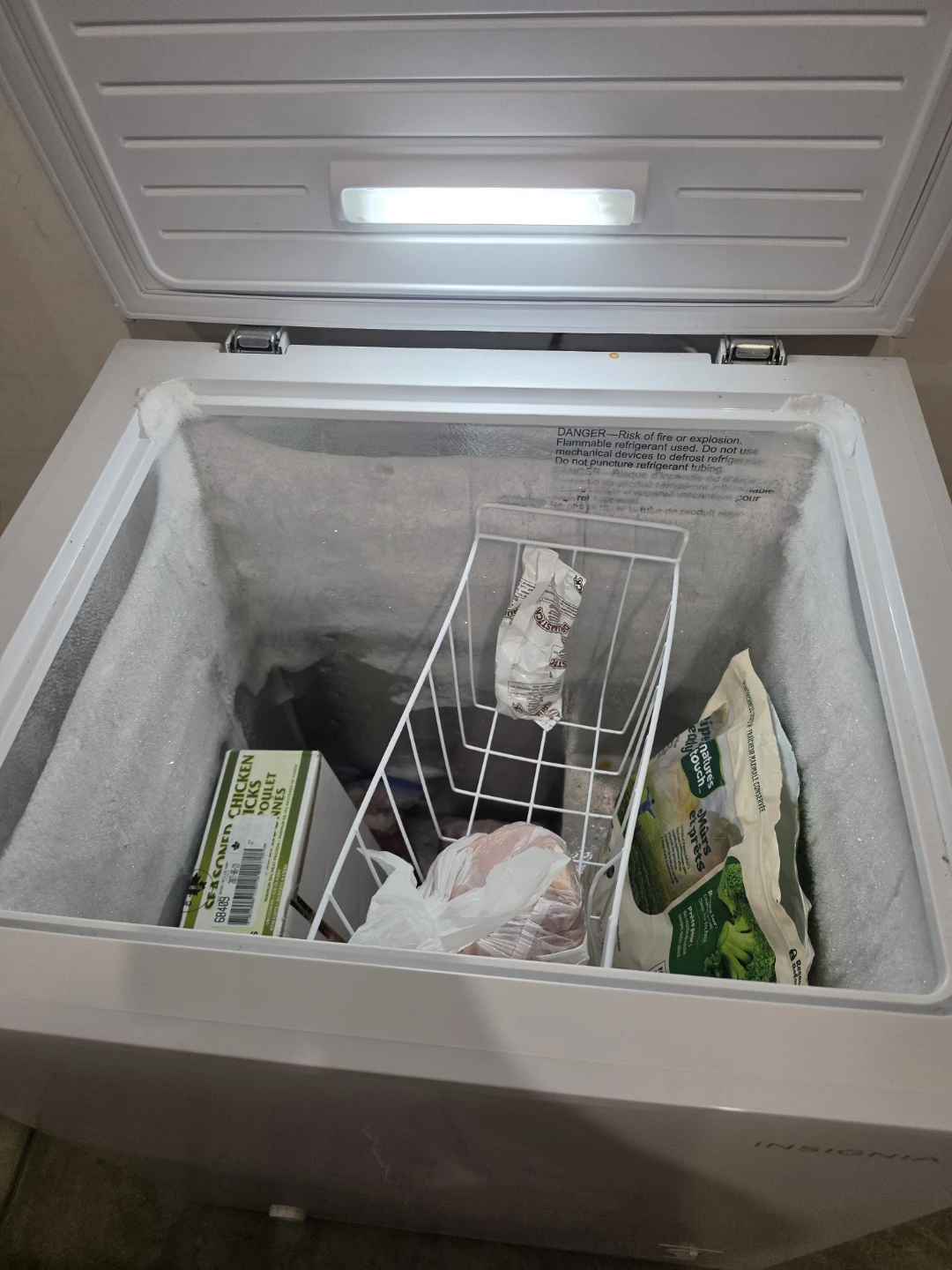 Insignia White Chest Freezer - photo 2