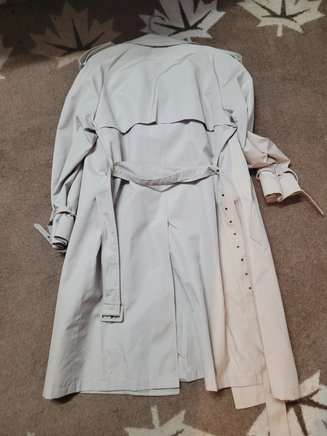 Moore's Beige Trench Coat - photo 3