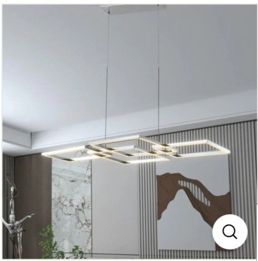 Modern Square LED Chandelier