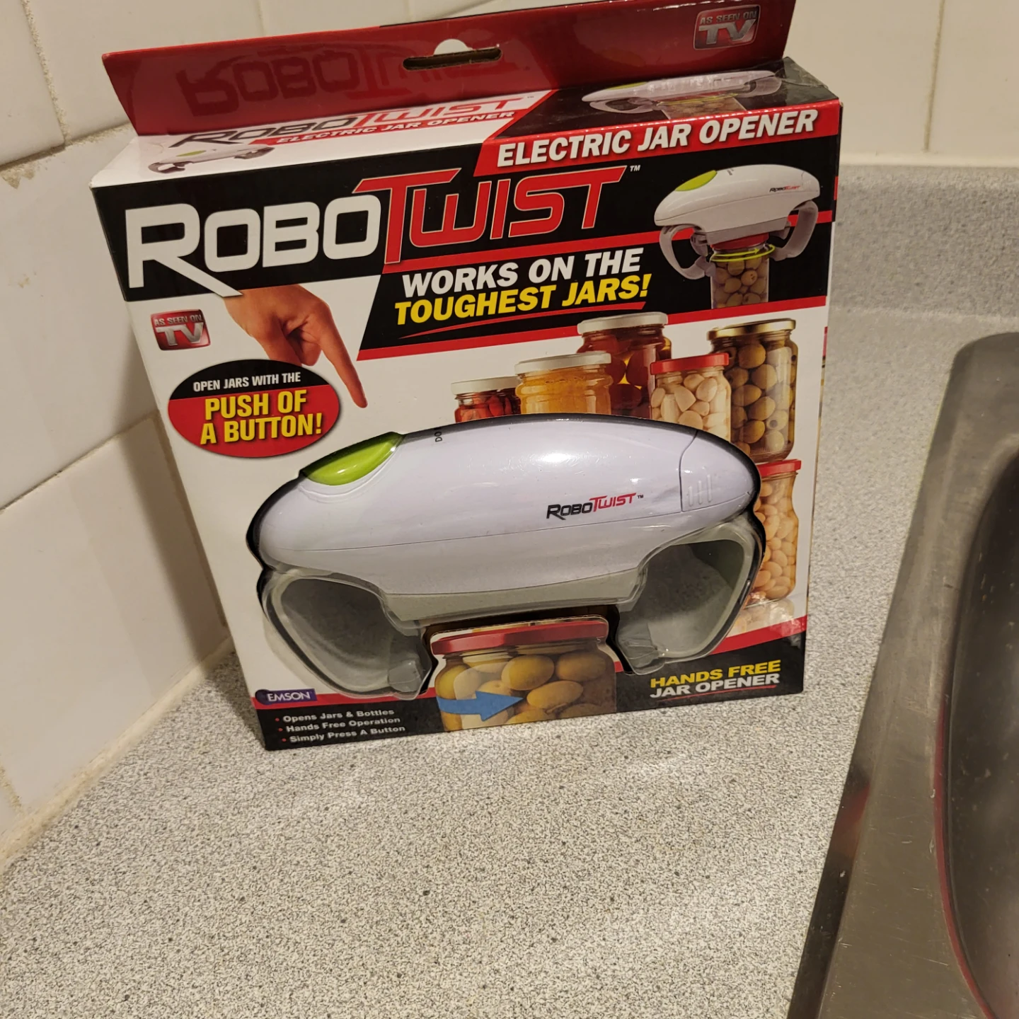 RoboTwist Electric Jar Opener