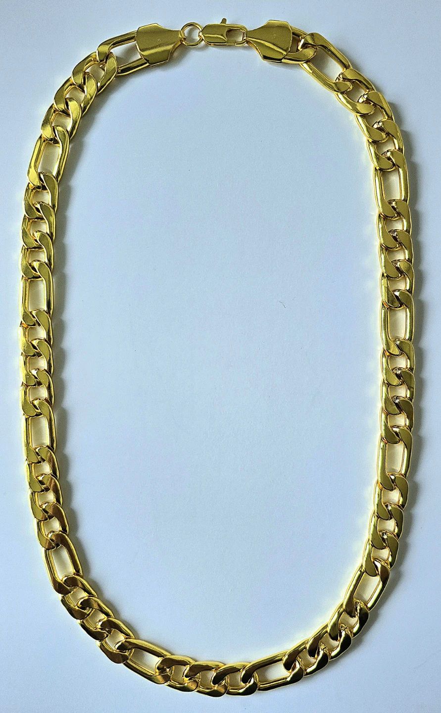 Figaro Flat Link Chain