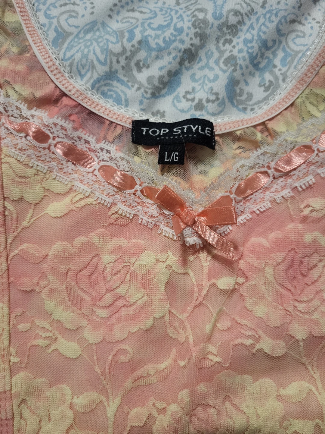 Top Style Floral Lace Tank Top - photo 2
