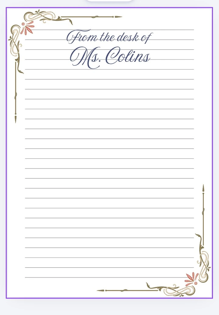 Custom  Stationery Sheets - photo 4