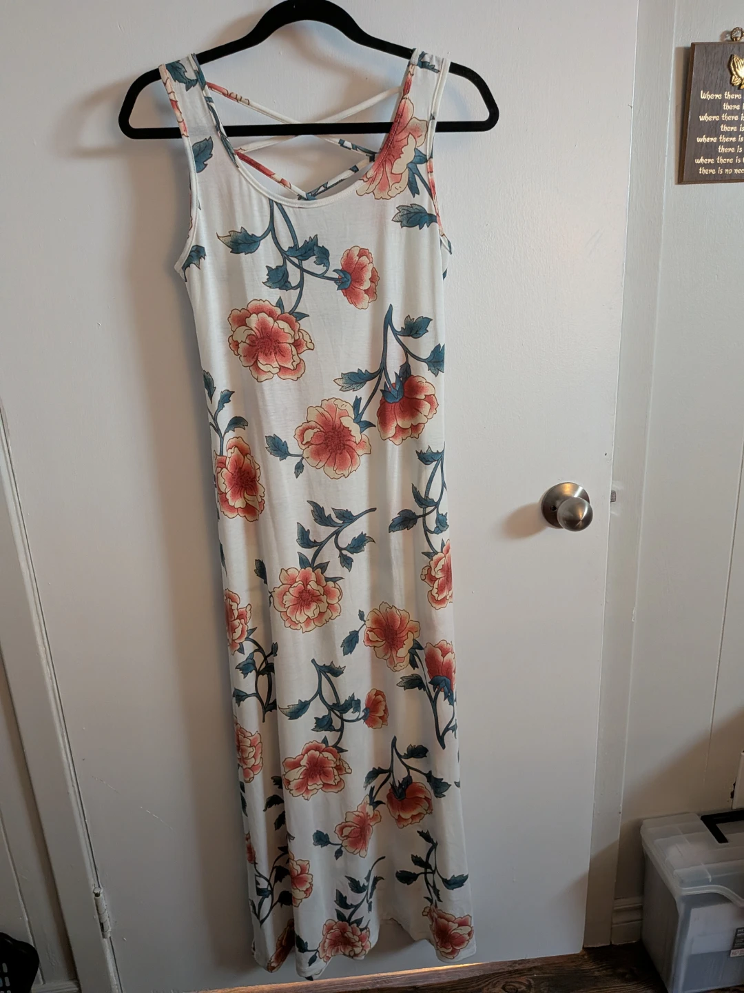 Floral Print Maxi Dress - photo 2