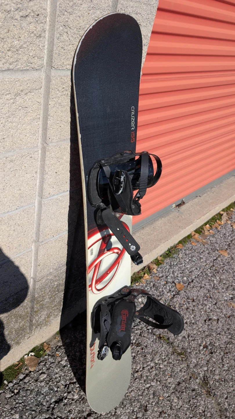 Burton Cruzer Snowboard 155cm with Bindings - photo 3