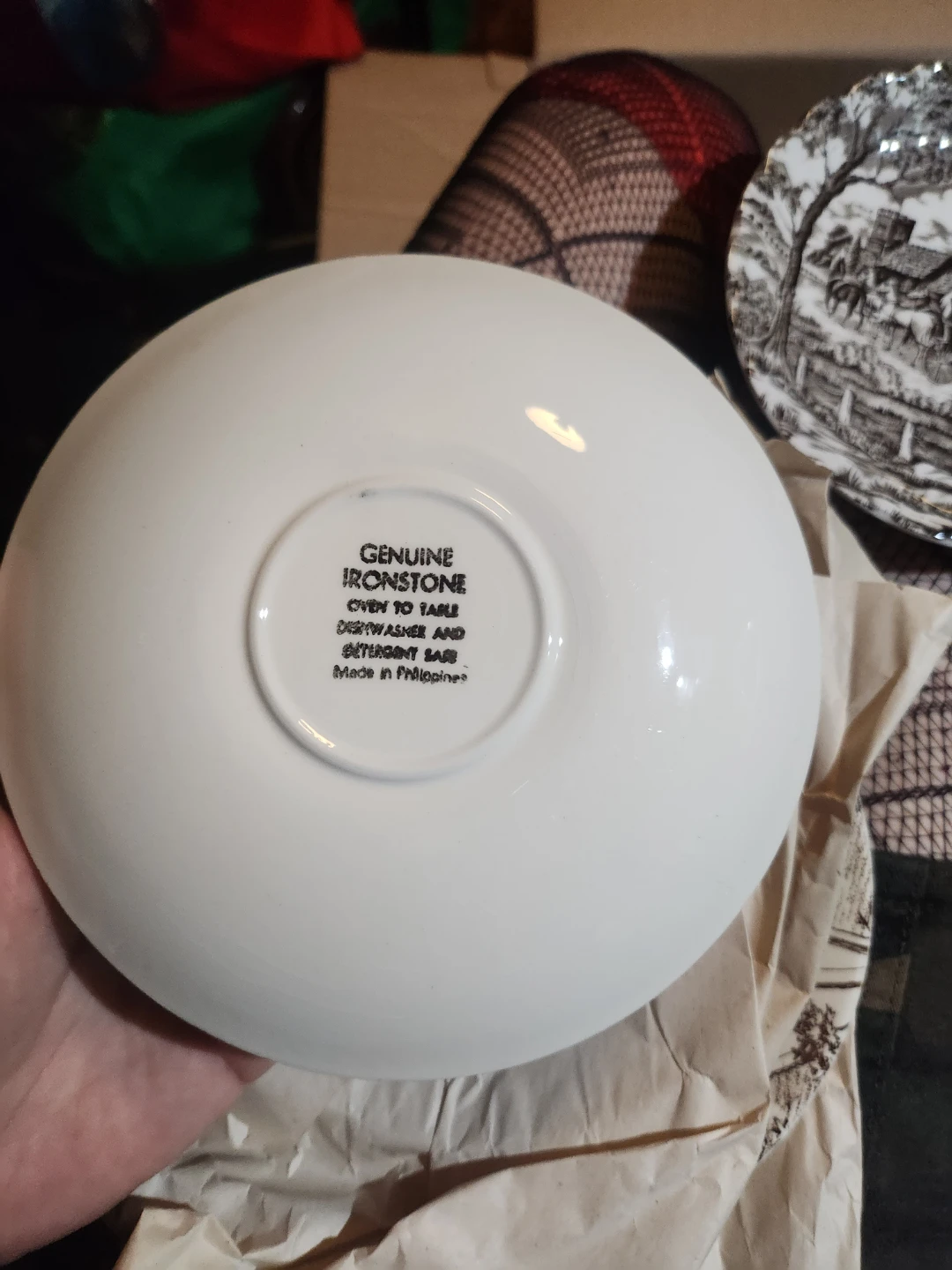Genuine Ironstone Decorative Plates