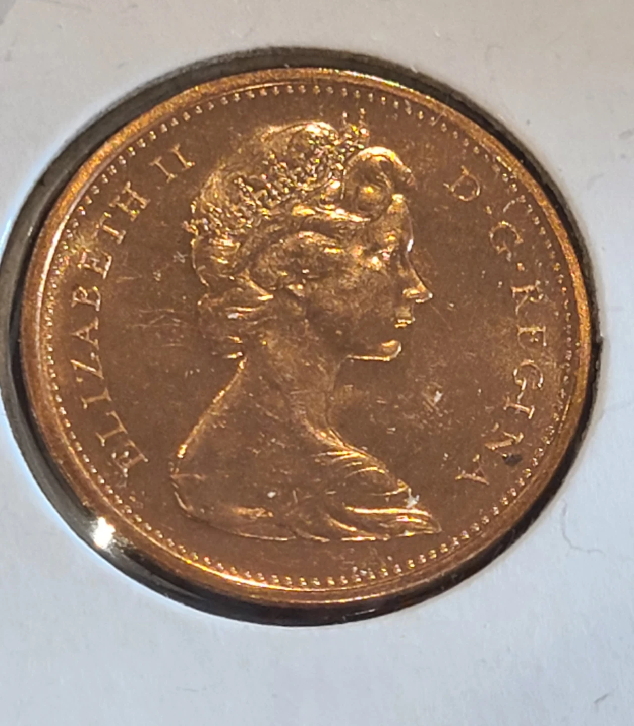 1965 and 1966 Canadian 1 Cent Coins - photo 2