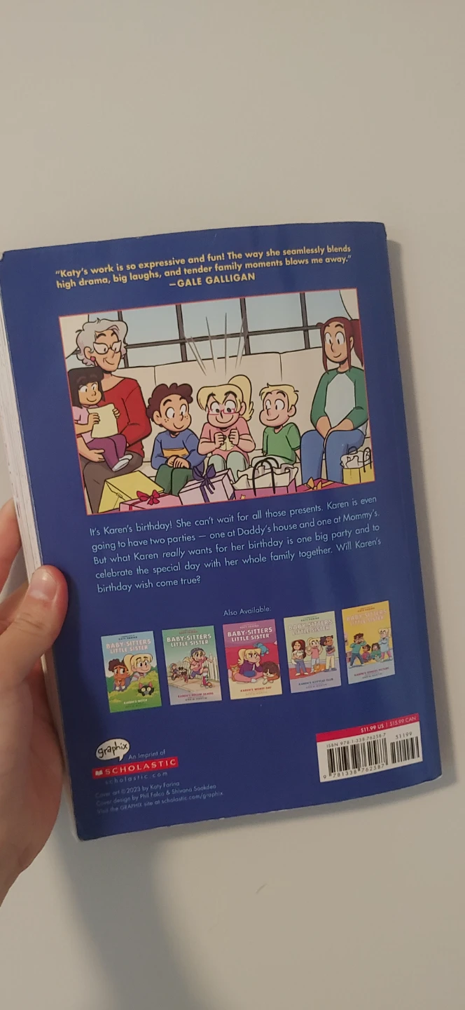 Baby-Sitters Little Sister: Karen's Birthday Graphic Novel - photo 3