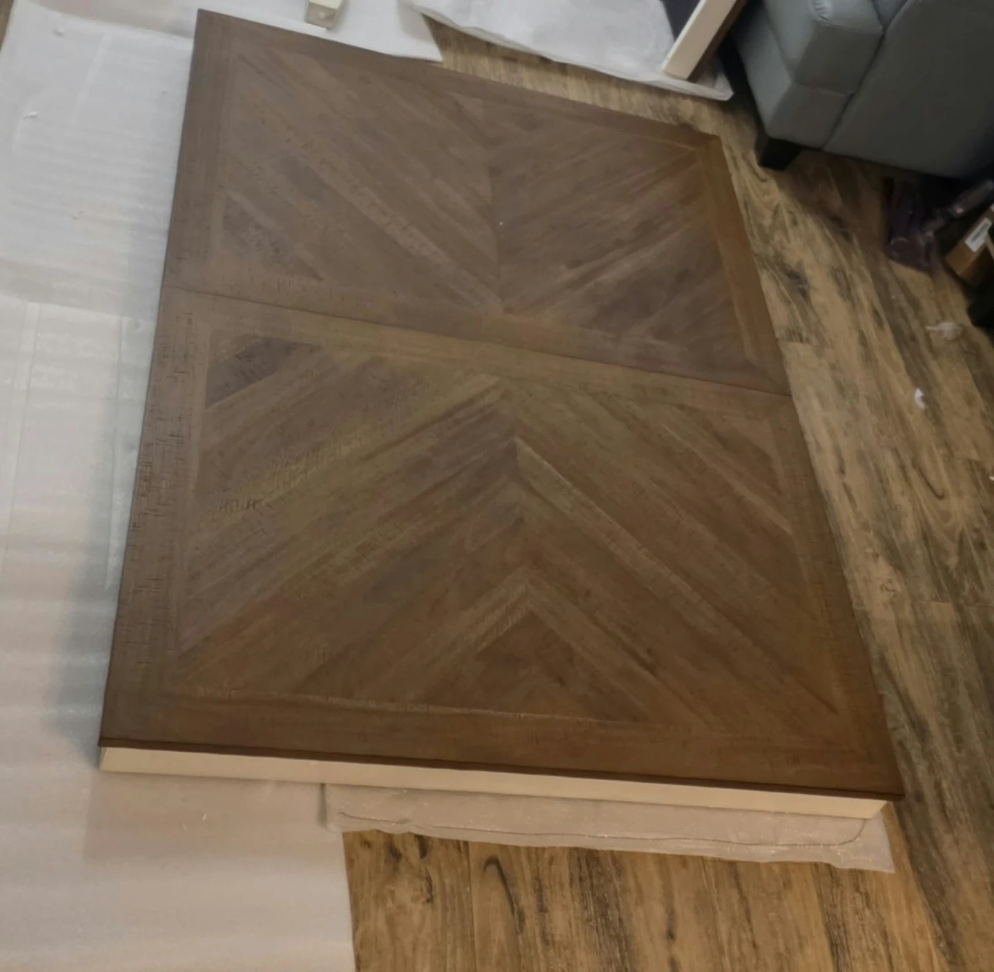 Dining table, extendable, with storage - photo 4