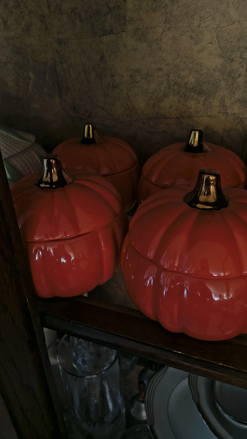 Ceramic Cabbage Bowls and Pumpkin Jars