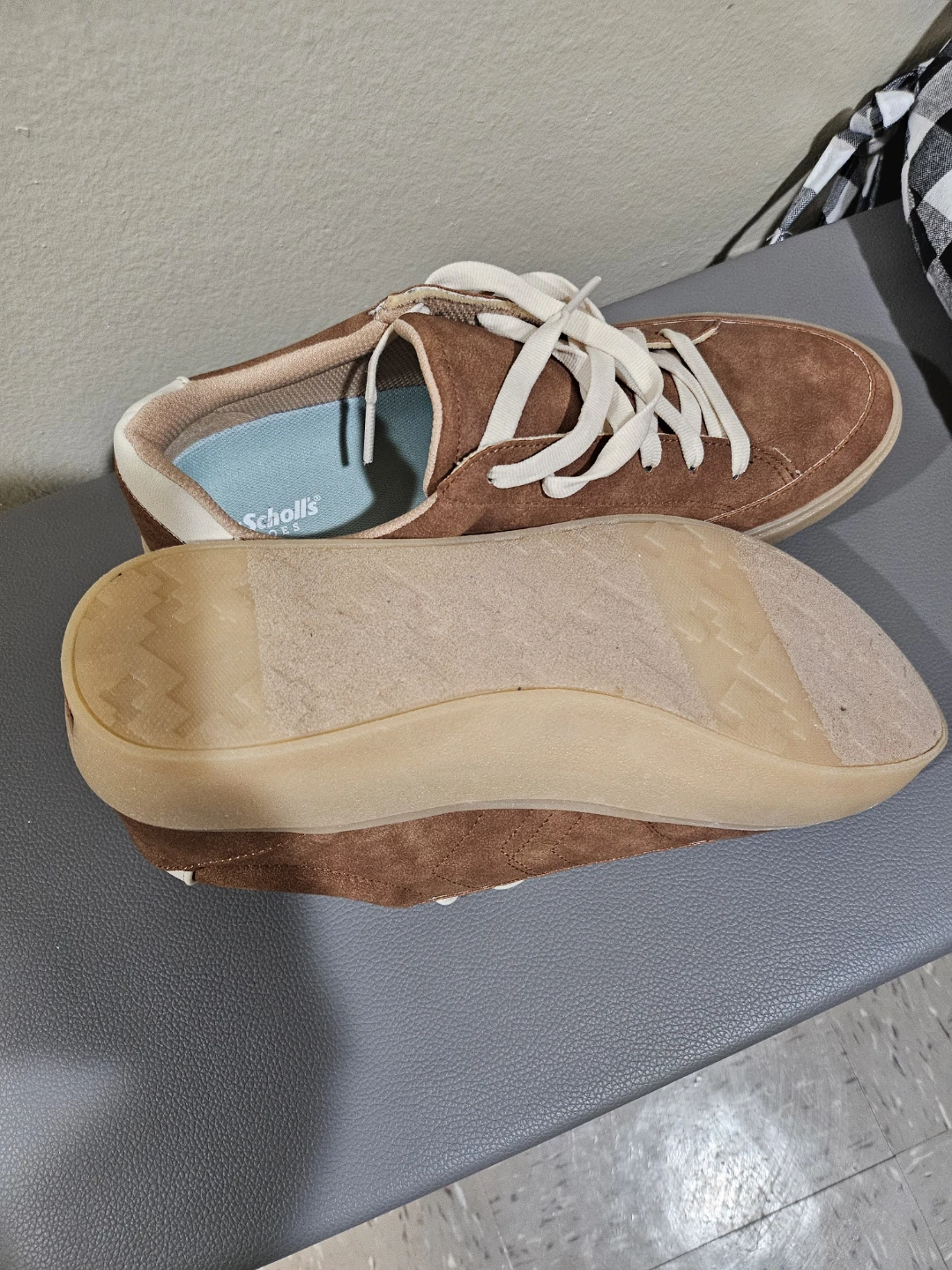 Dr. Scholl's Brown Suede Sneakers - photo 4