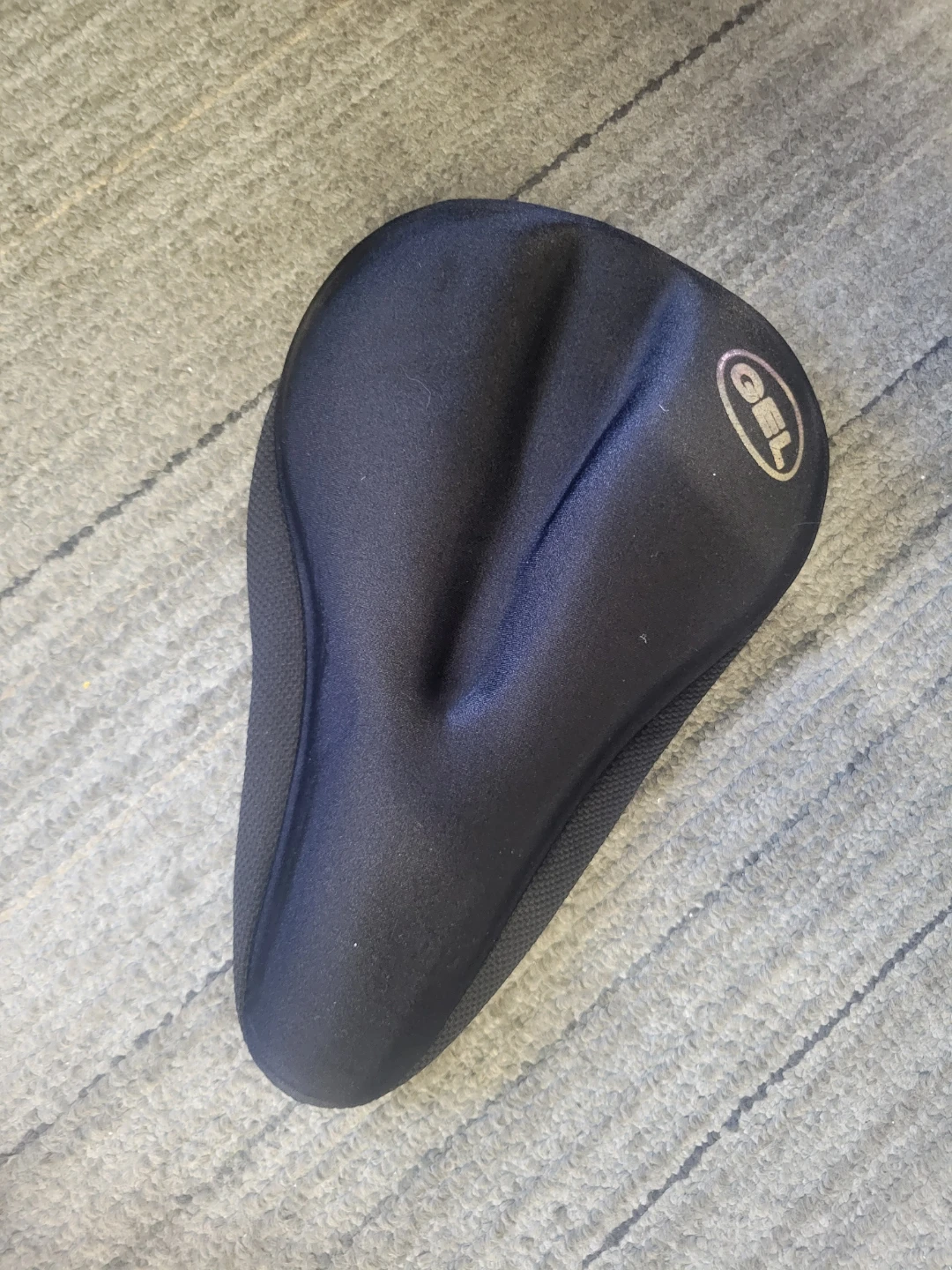 Black Gel Bicycle Seat Cover