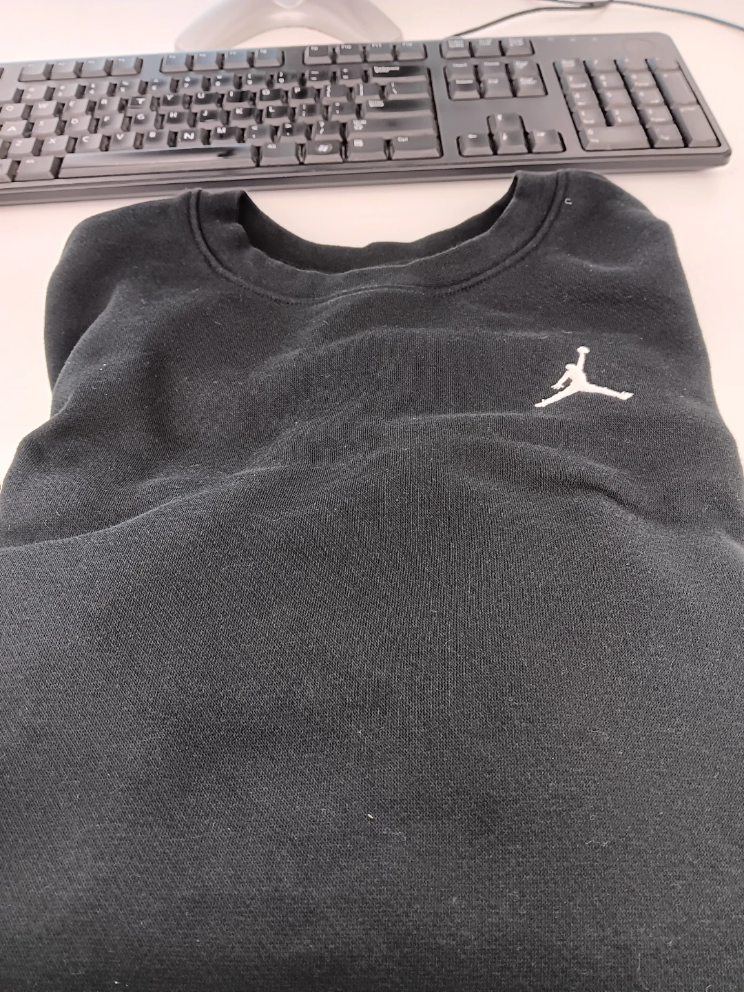 Jordan Black Crewneck Sweatshirt - photo 2