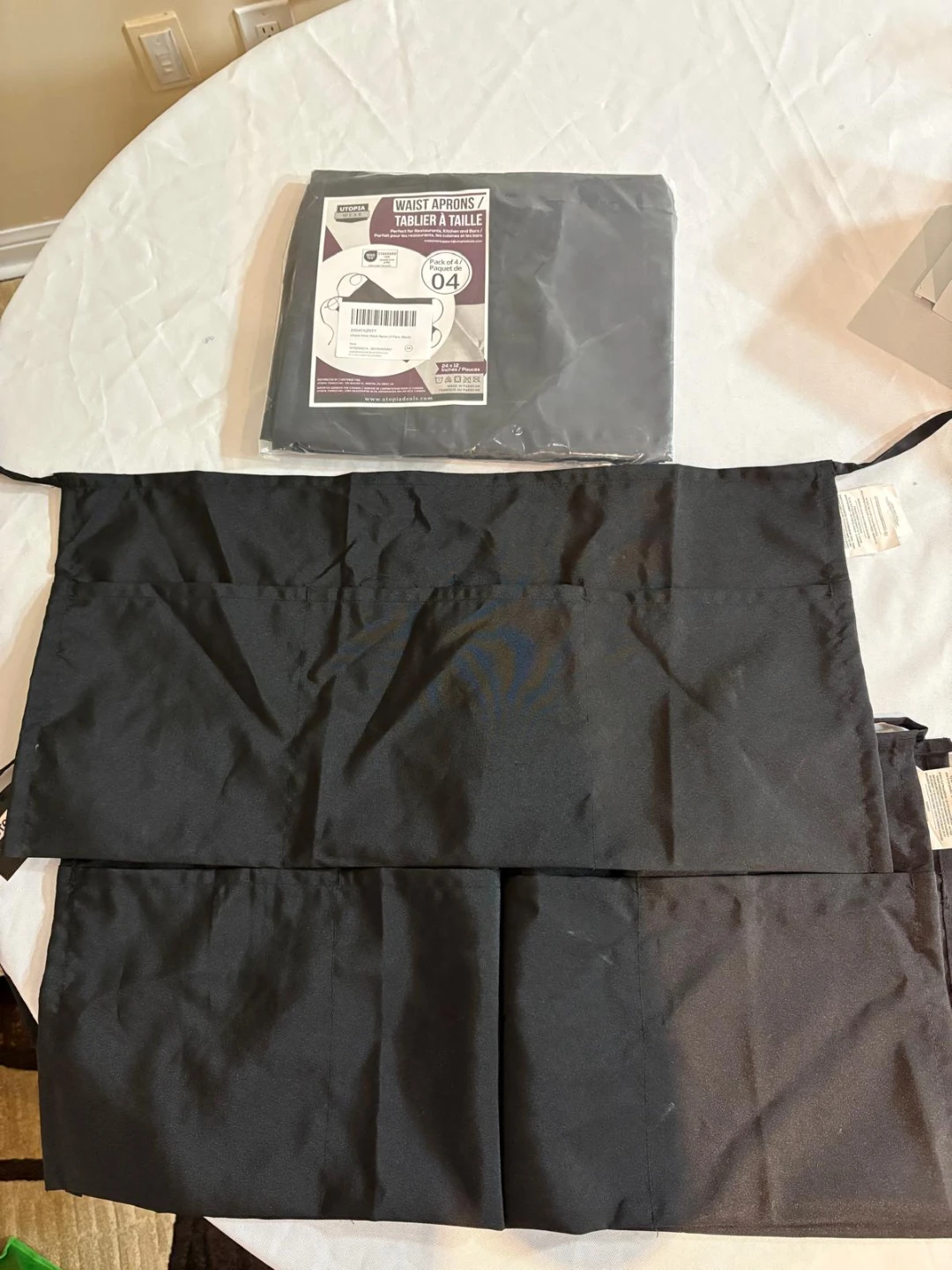 Utopia Wear Waist Aprons - 4Pack