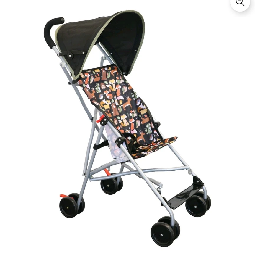 Toy Stroller Woodland Print