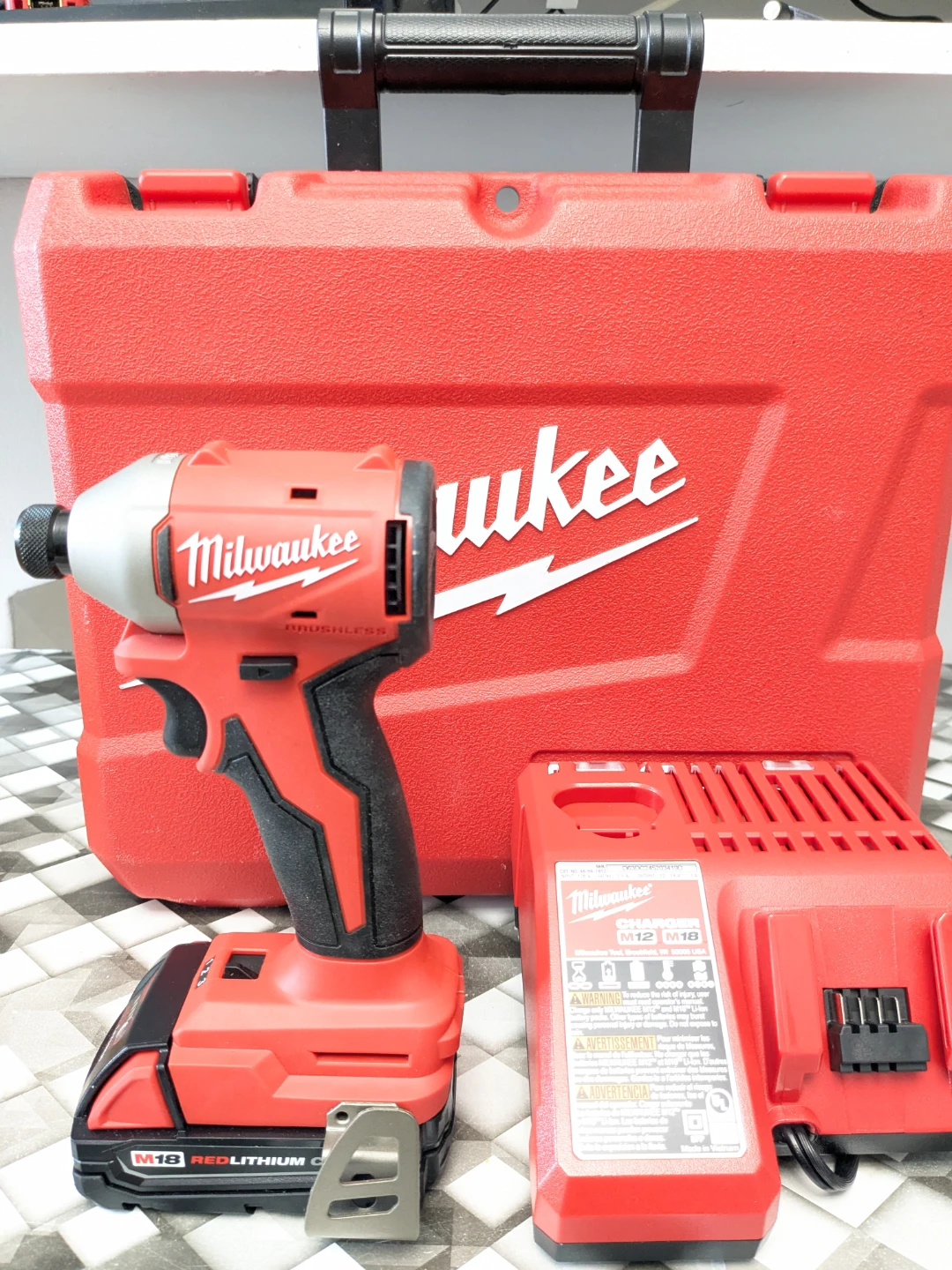 M18 Milwaukee 3speed Impact Drill Combo Kit