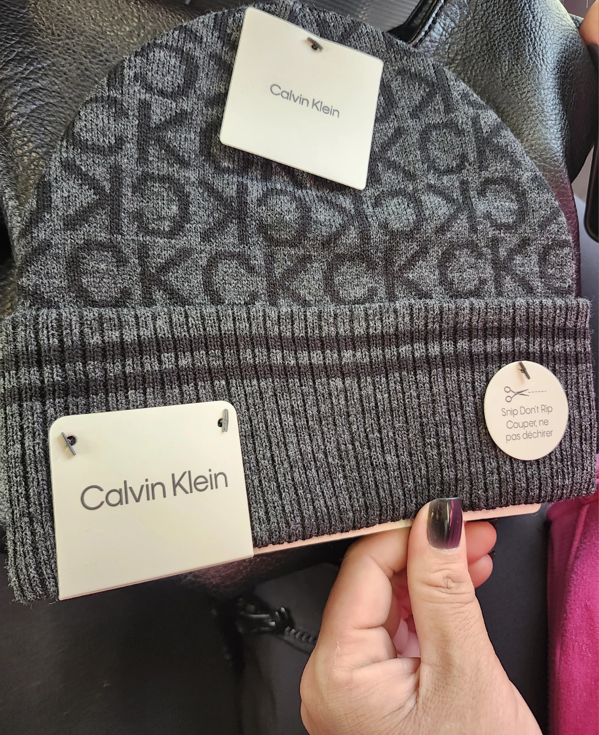 Calvin Klein Monogram Beanie men's