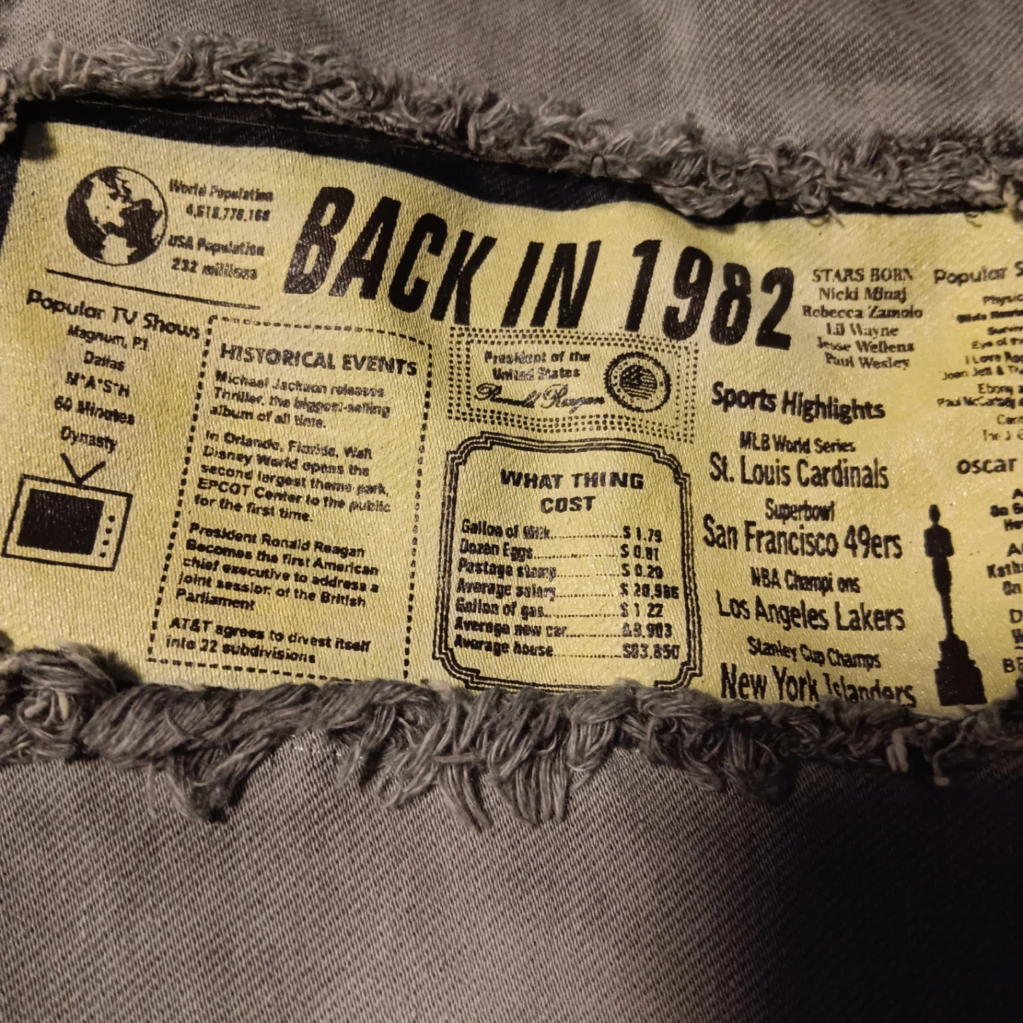 Alex Gray Back In 1982 Jeans - photo 3