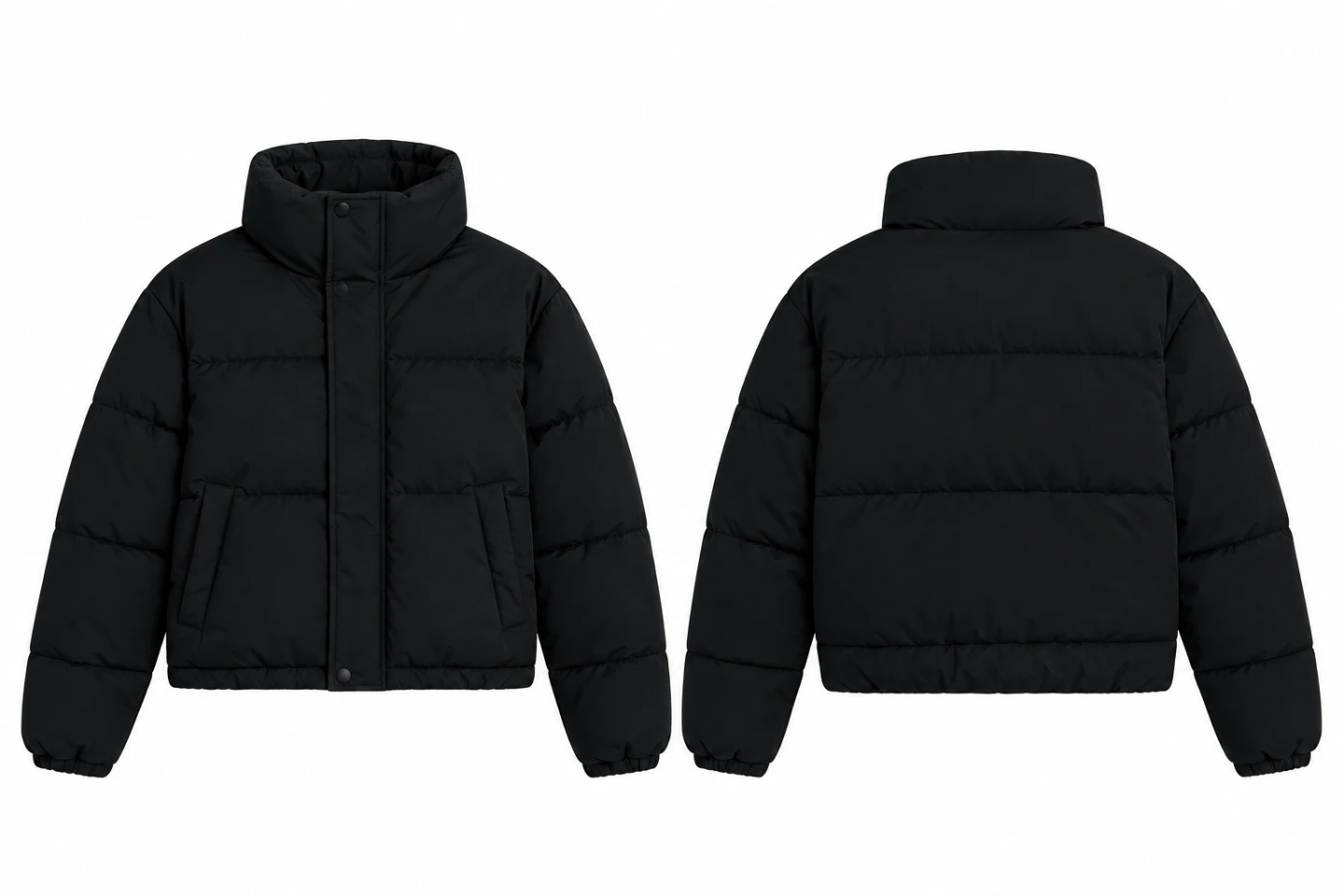 Super Puff Shorty Black