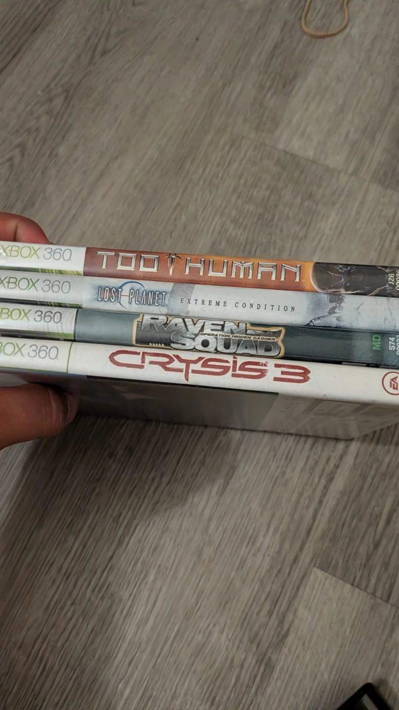 Set of 4 Xbox 360 Games (Printed Artwork) - photo 4