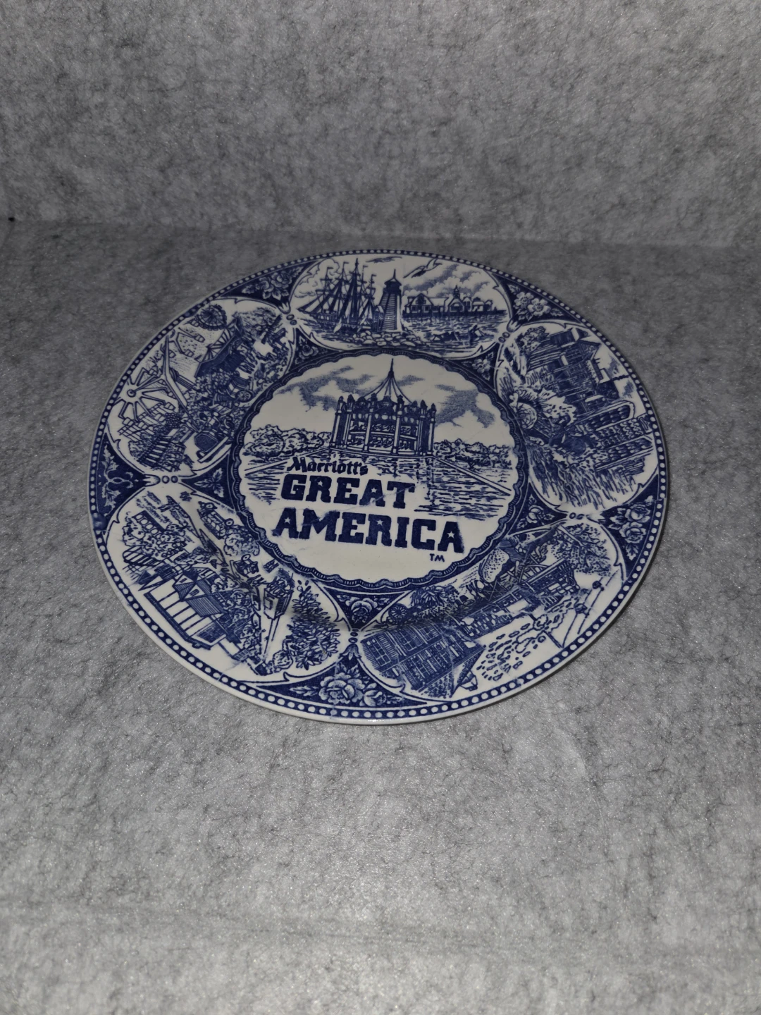 Marriott's Great America Collector Plate