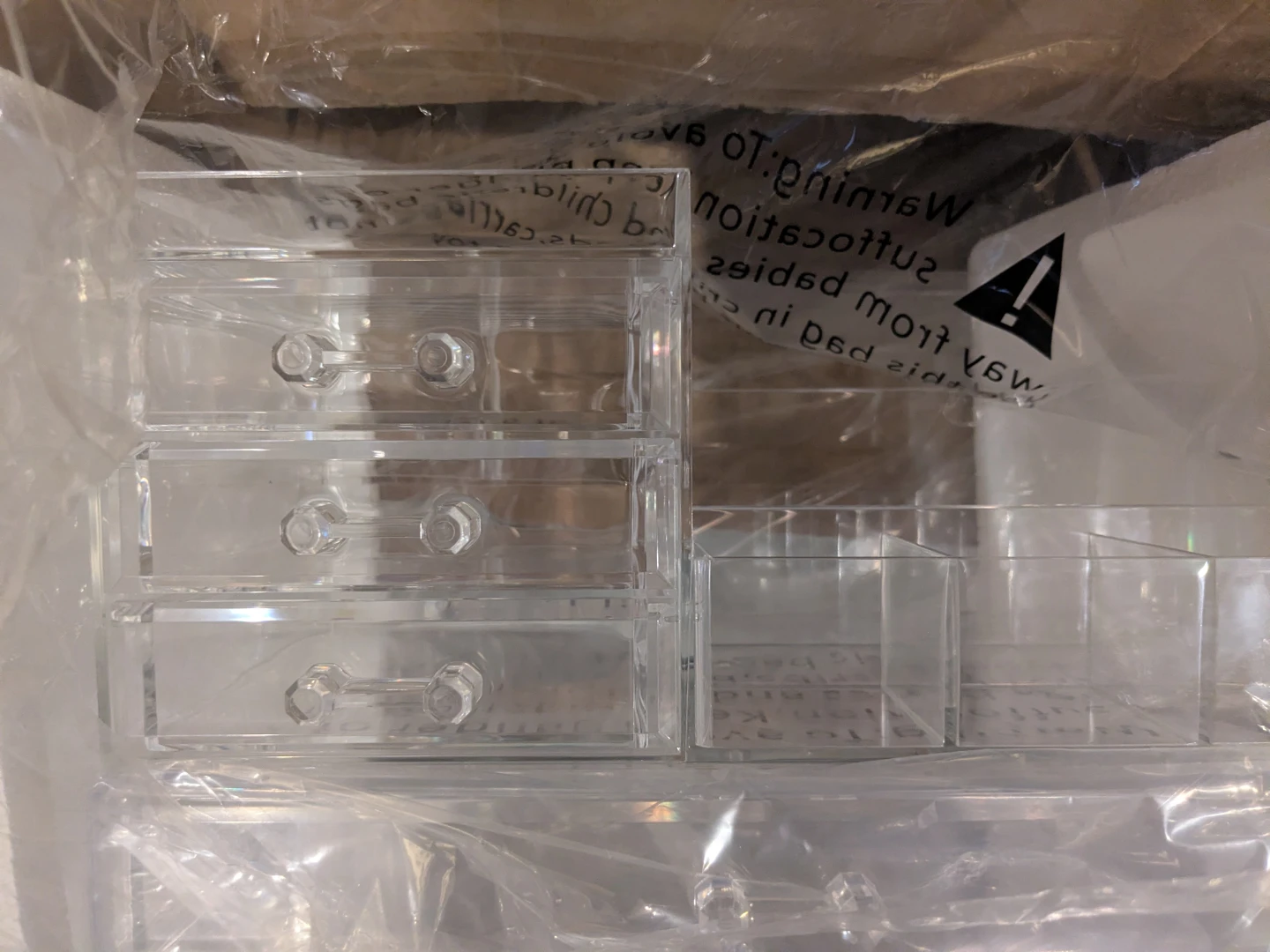 Cq acrylic 9 Drawer Makeup Organizer - photo 3