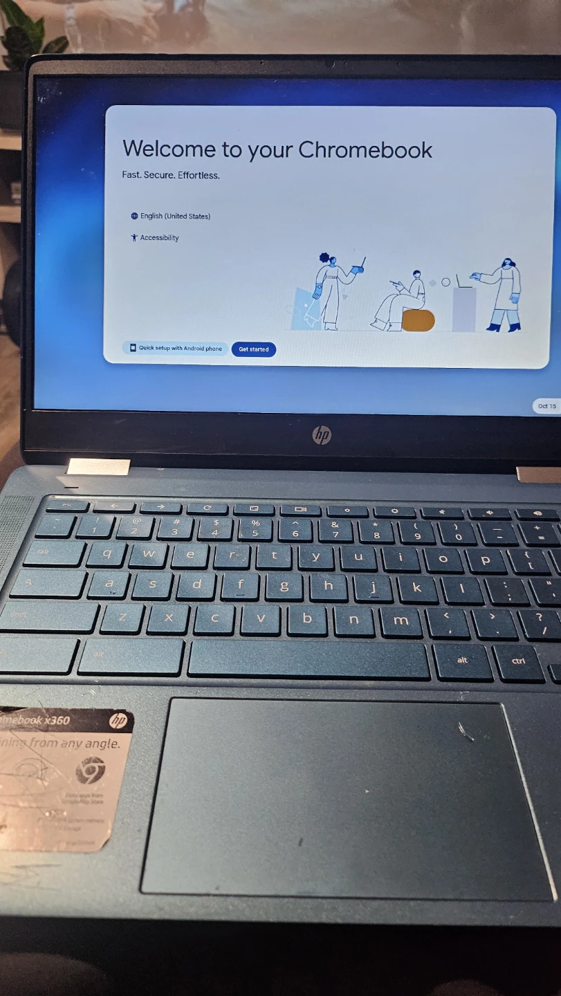 HP Chromebook x360 14a-ca0030wm