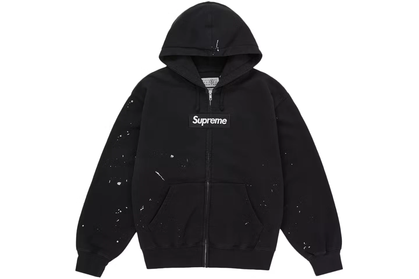 Supreme x MM6 Maison Margiela Zip Up Hoodie