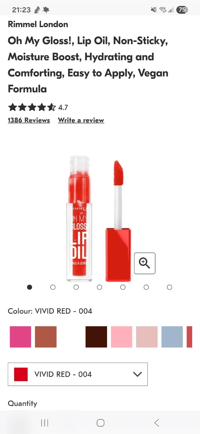 Rimmel Oh My Gloss Lip Oil, Thrill Seeker Mega Lift Mascara - photo 2