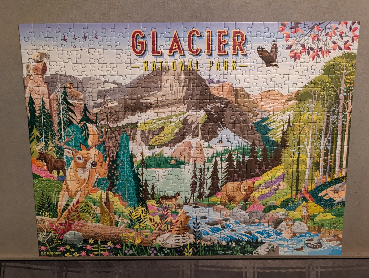 Like New Ravensburger 1000 piece puzzle - photo 2