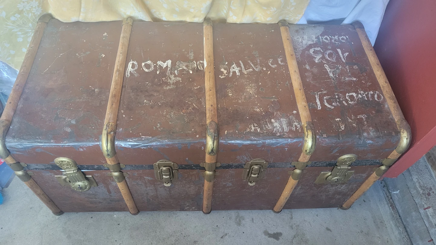 Old antique chest