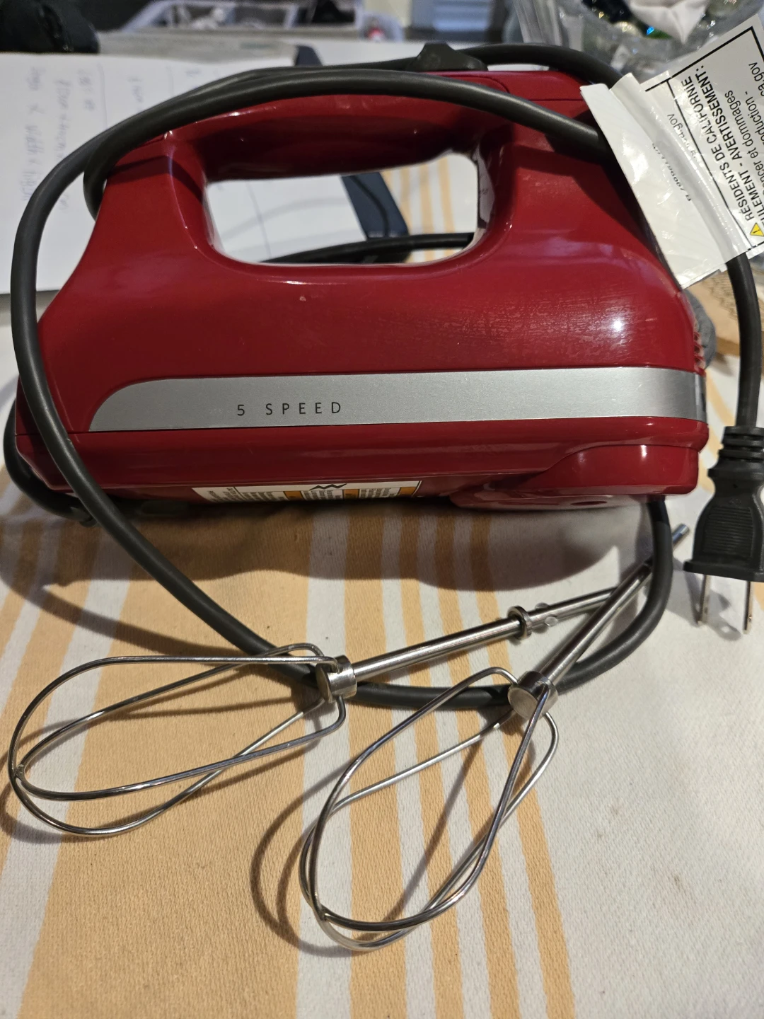 KitchenAid 5速 电动打蛋器