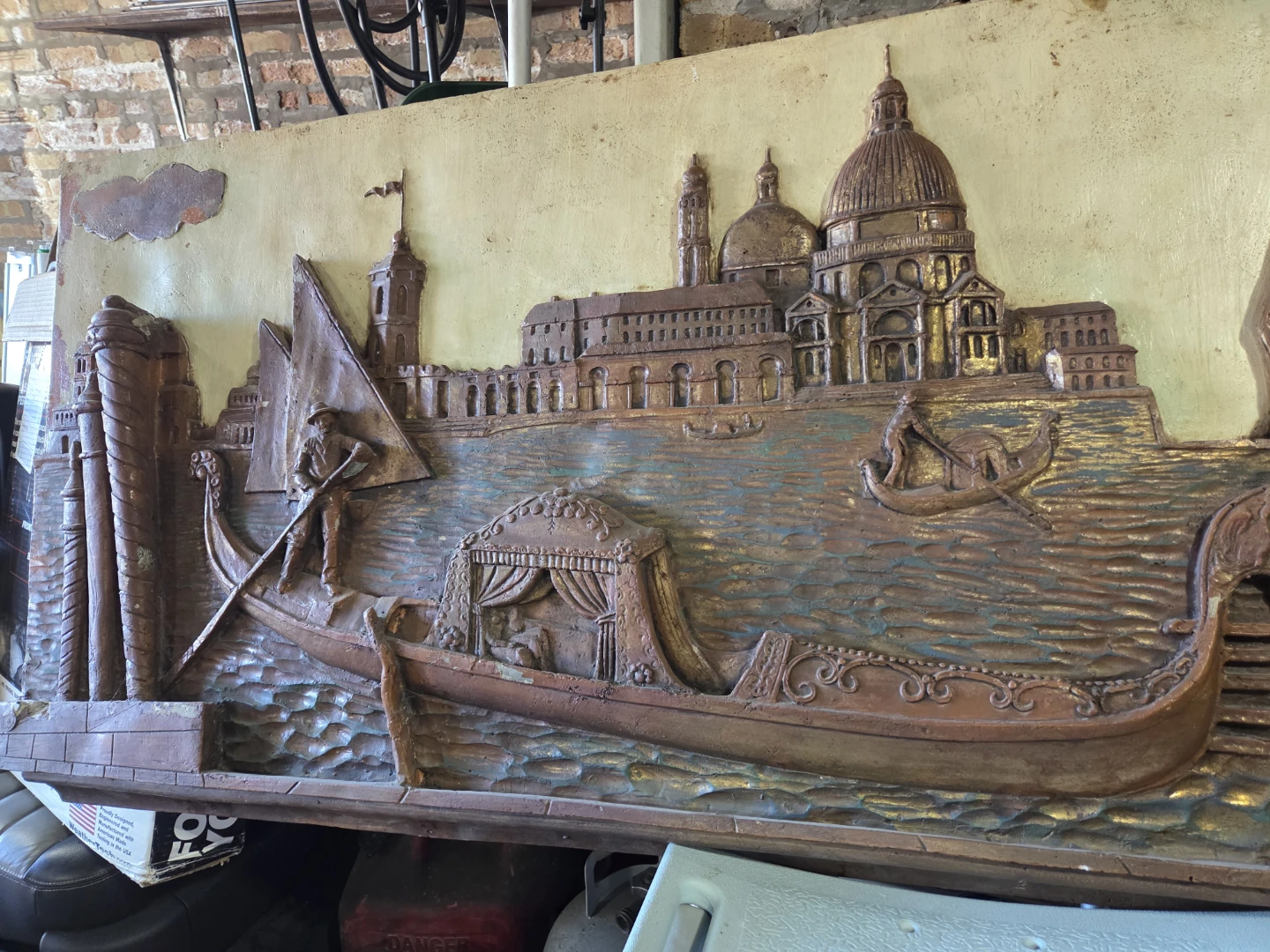 Venetian Scene Relief Wall Art - photo 5