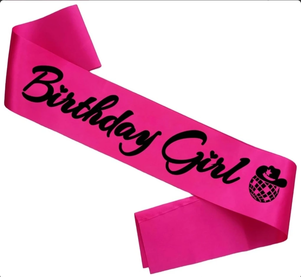 Birthday Girl Sash