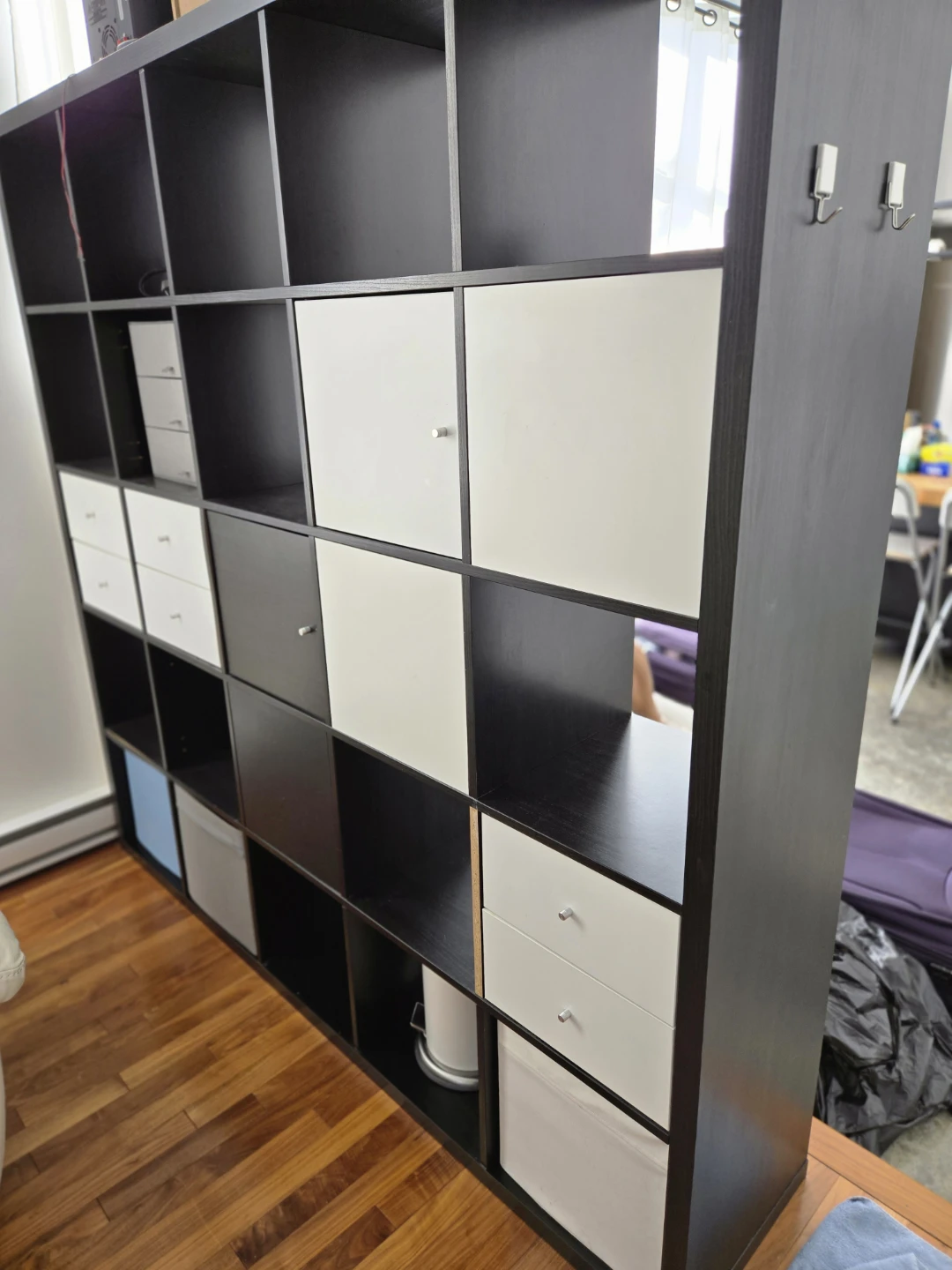 IKEA Kallax Shelving Unit with Doors and Drawers - Pickup only