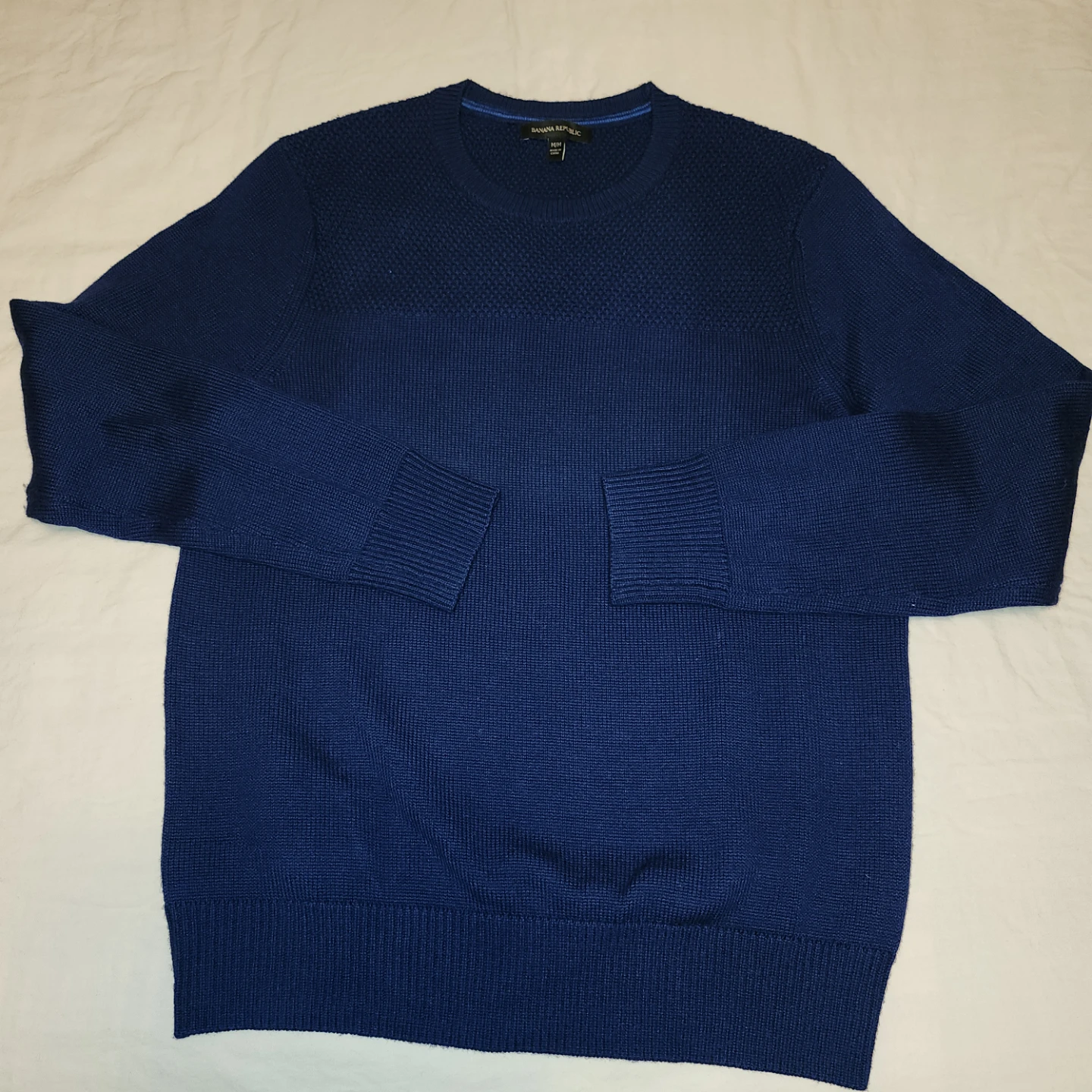 Banana Republic Blue Merino Wool Sweater - photo 5