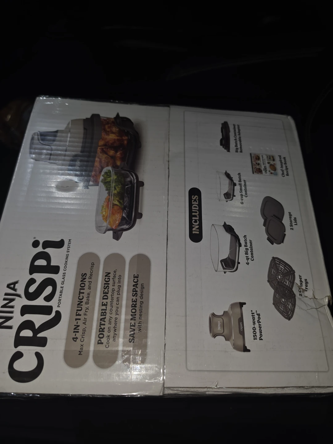 Ninja CRISPi Portable Glass Cooking System - photo 2