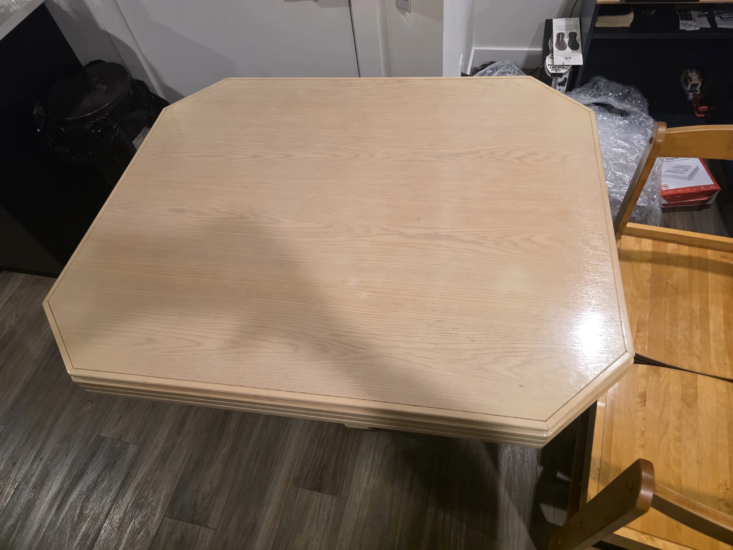 Wooden Dining Table with Four Chairs - photo 5
