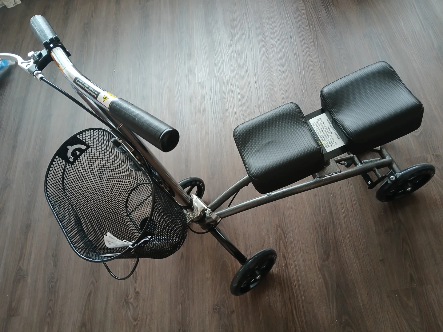 Steerable Knee Scooter with Basket - photo 2
