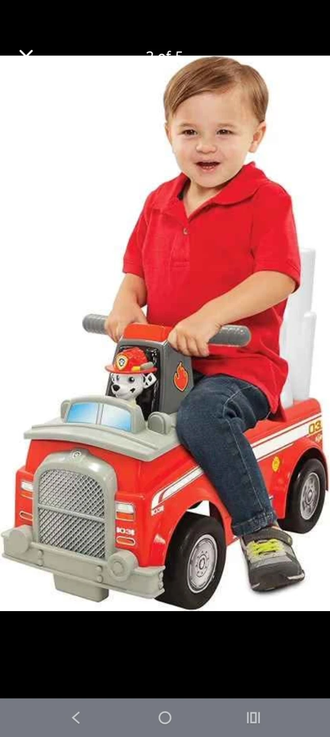 Paw Patrol Marshall Fire Truck Ride-On - photo 2