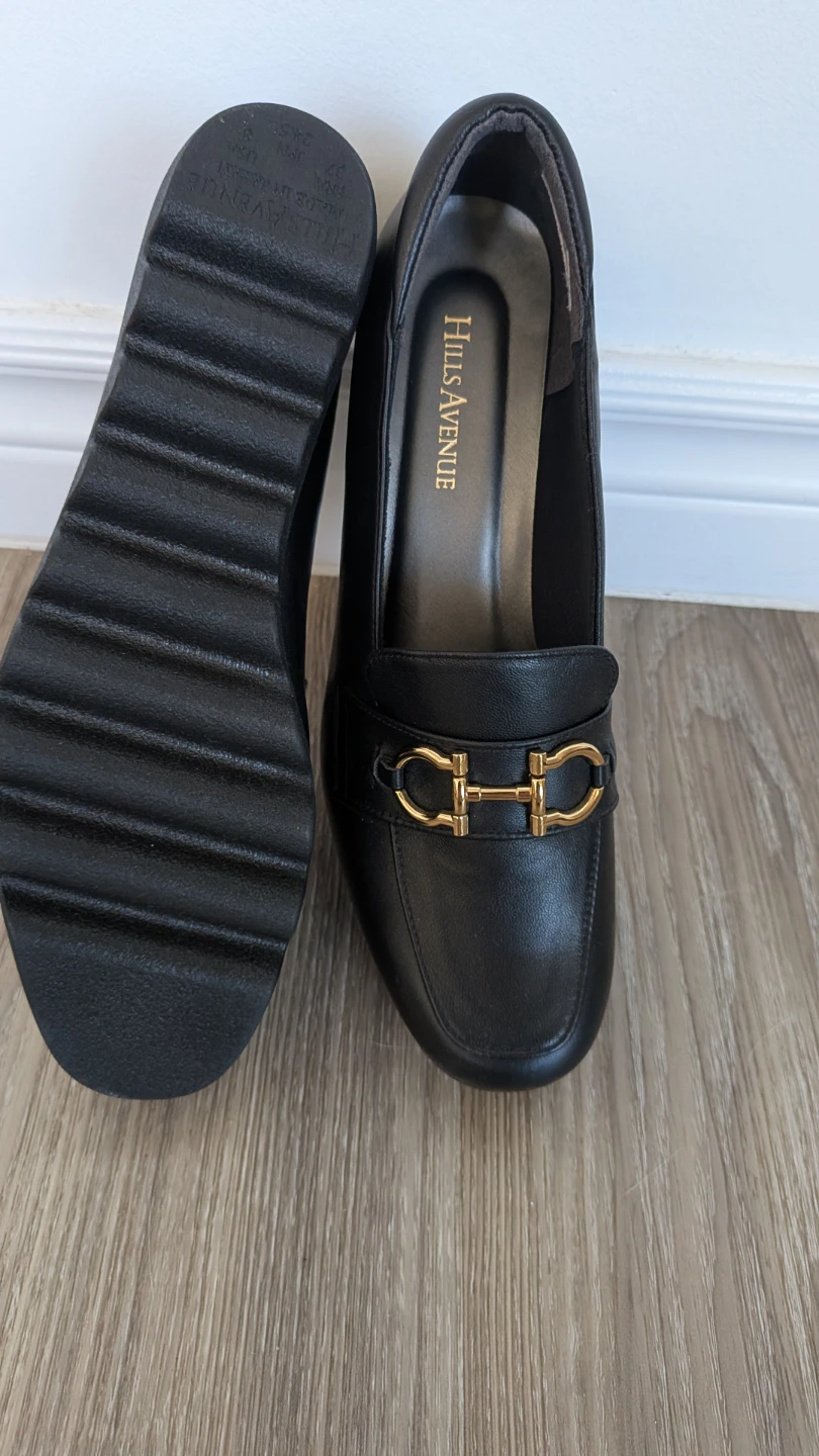 Hills Avenue black loafer shoes - photo 2